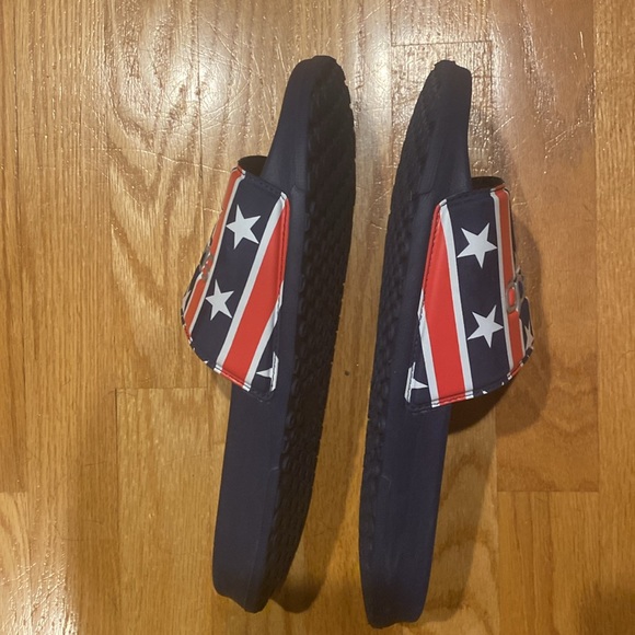 Speedo Stars and Stripes men’s slides, size 11 - Picture 4 of 5